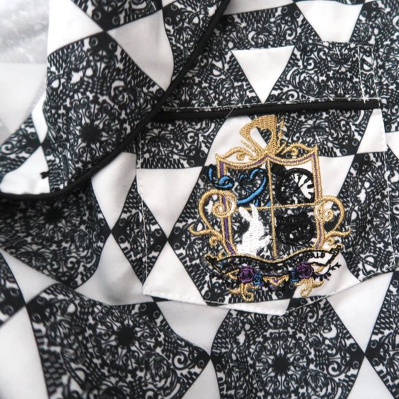 JEFFREY BANKS Kaleidescope print 2pc pajama set NWOT - Picture 5 of 6